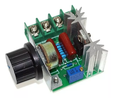 Regulador De Voltaje Alterno PWM - Controlador De Velocidad - 220V 2000W   EM3-6943